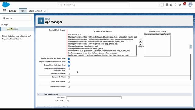 Salesforce Inbound - OAuth 2.0 Client Credentials Flow for Server-to-Server Integration смотреть онлайн