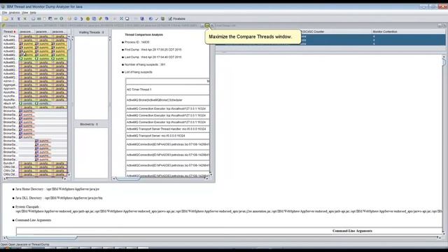 How do I look for and identify monitor lock contention from Java dumps with IBM T&M Dump Analyzer? смотреть онлайн