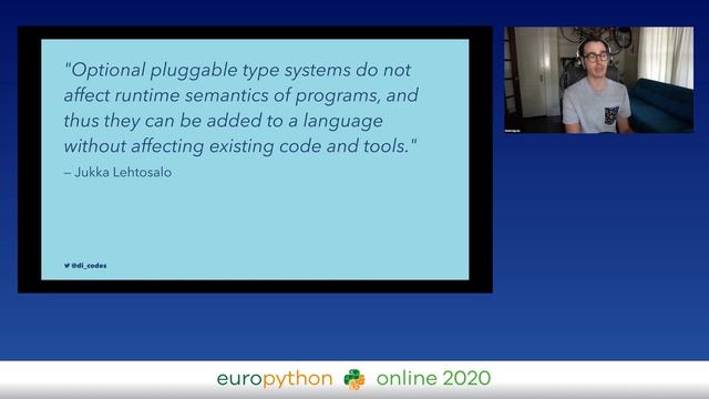 Dustin Ingram - Static Typing in Python смотреть онлайн