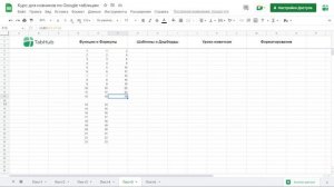 Как скопировать формулу в Google таблицах на весь столбец?