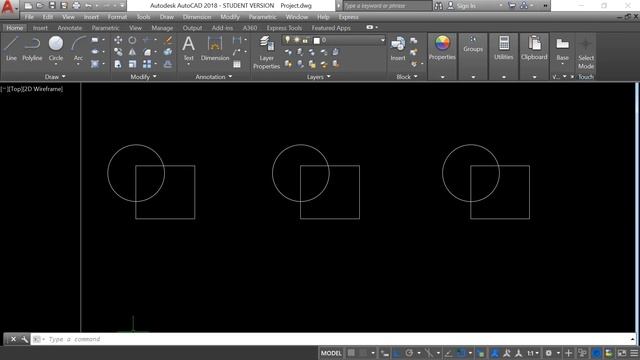 44: Curso de AutoCAD en Espanol: Region and Boolean Operations смотреть онлайн