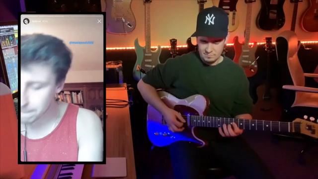 ZAC PATRICK does GUITAR BASS and DRUM for Instagramstory смотреть онлайн