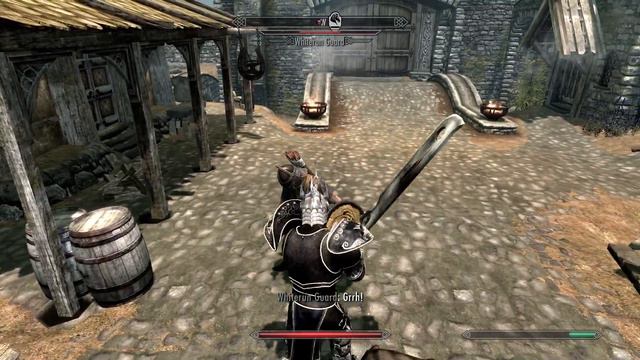 SKYRİM Kubikiribocho greatsword mod смотреть онлайн