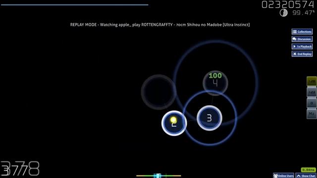 ultra instinct mode | osu! смотреть онлайн