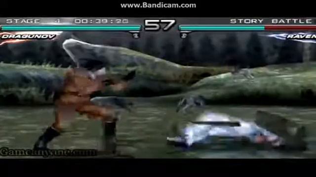 Tekken 5 Dark Resurrection Sergei Dragunov VS Raven смотреть онлайн