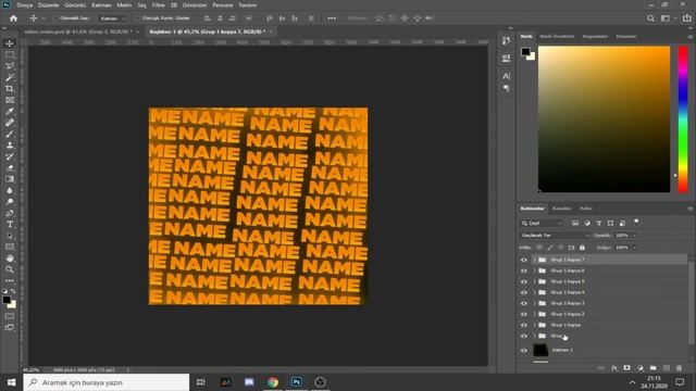 Photoshop Lyrics Logo Yapımı / Sıfırdan !! (Photoshop CS6/CC) 2021! смотреть онлайн