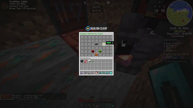 Grinding on a lifesteal server w/rockduckling964 смотреть онлайн