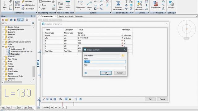 Parametric ️ Constraint and uMarker (leader) смотреть онлайн