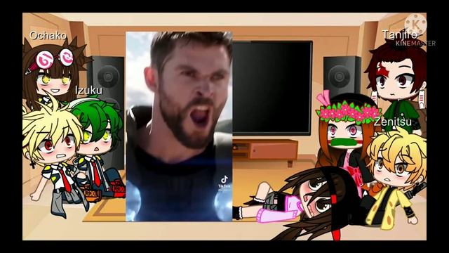 ??BNHA y Demon slayer reaccionan a los tik tok favoritos de la creadora OwO ??(parte 2 UwU) смотреть онлайн