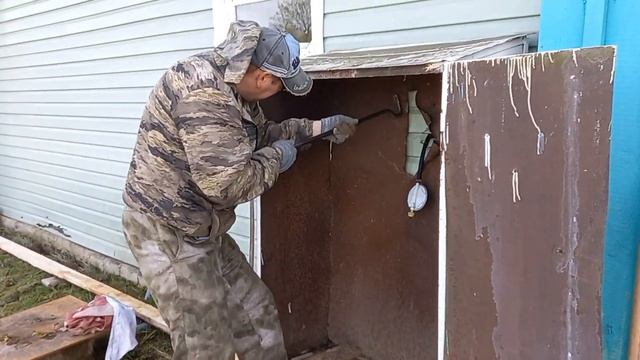 Строим навес.