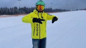 ЗА 3 Минуты! Как Тормозить на лыжах | Как ПРАВИЛЬНО Научиться Кататься на Горных ЛЫЖАХ | урок