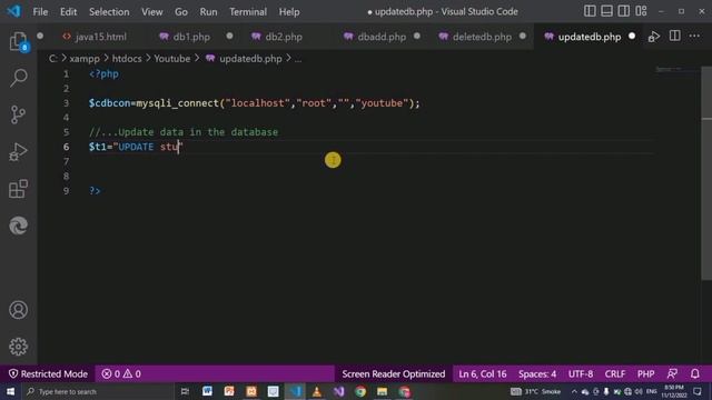 how to update data into database in PHP |PHP Database |web development tutorial #79 | Joiya Academy смотреть онлайн
