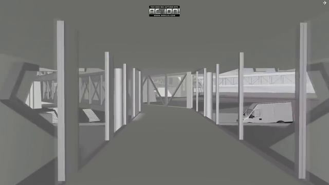 Zvartnots International Airport Old terminal expansion project in 3D 1 смотреть онлайн