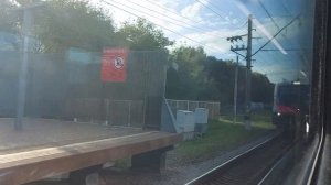 Дмитровская - Щербинка из электропоезда "Иволга" сообщением МЦД-2 Нахабино - Подольск.