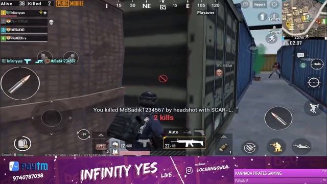 1 vs 4 killing montage || INFINITY YES || PUBG Mobile смотреть онлайн