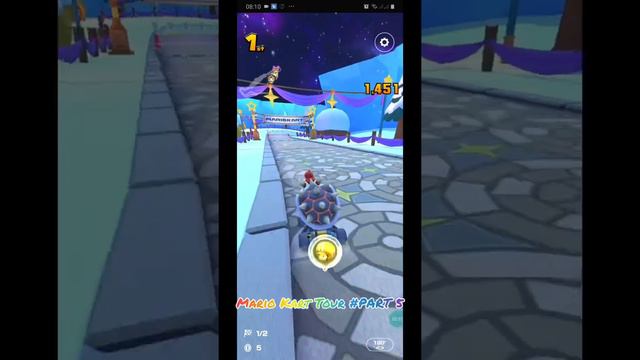 Rosalina's Ice World - Mario Kart Tour - Gameplay Part 5 смотреть онлайн