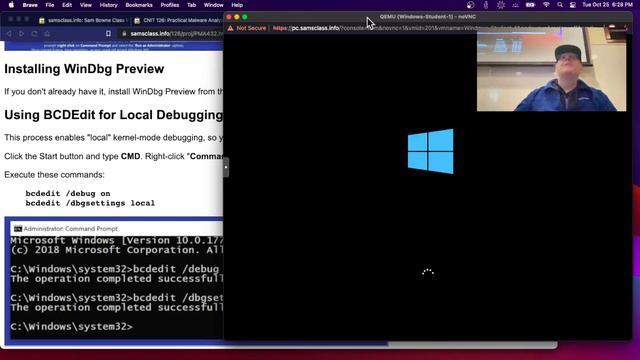PMA 432 WinDbg Preview Kernel Debugging смотреть онлайн