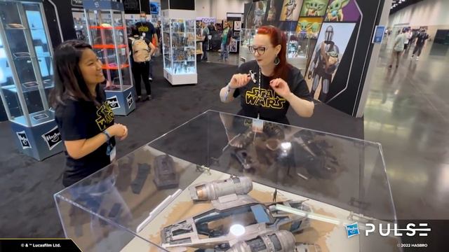 Star Wars Celebration 2022 | Hasbro Booth Tour | Hasbro Pulse смотреть онлайн
