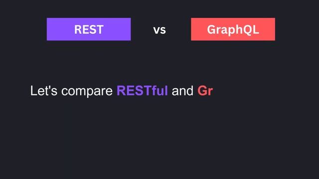REST vs GraphQL смотреть онлайн