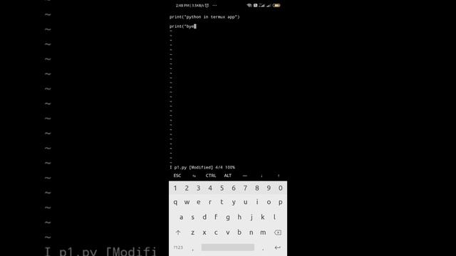 Python in Android Terminal - Termux смотреть онлайн