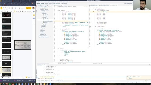 Patterns in Python смотреть онлайн