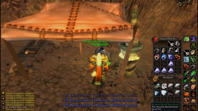 The Fastest Way To Get Honored With Thorium Brotherhood / Macros Quest.