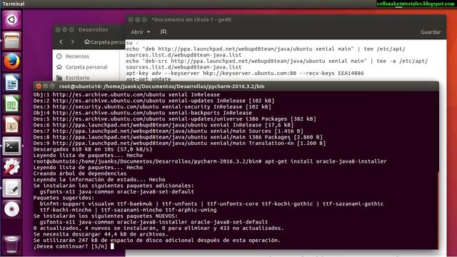 Como Descargar Instalar JAVA 8 (JDK) en Ubuntu 16 Completo смотреть онлайн