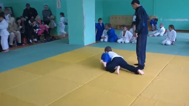 Новички дзюдо на ковре Шепси смотреть онлайн