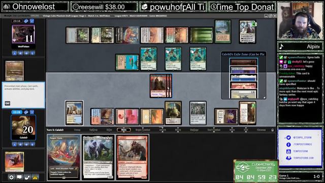 Taking the EZ WAY Out | Vintage Cube | MTGO смотреть онлайн