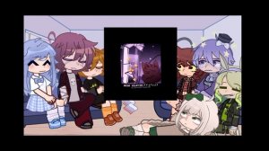 Реакция персонажей И.Н.М.Т на тт #5часть #Pink_Cherry