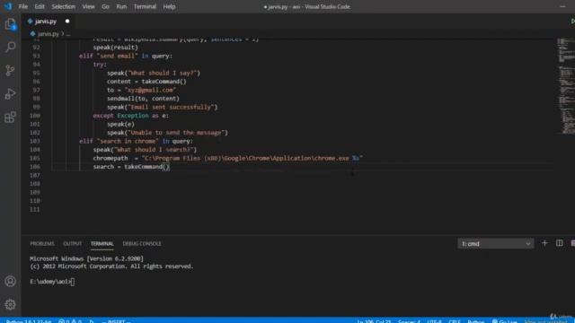 How to create JARVIS , Part 13 -Chrome Search смотреть онлайн