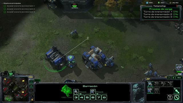 StarCraft 2: Wings of Liberty [Misión 16] Bombardeo mediático [Logros en difícil] [HD] [1080p] смотреть онлайн