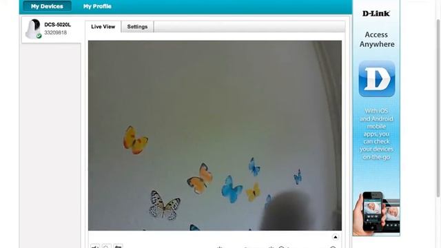 D-Link DCS-5020L In-use смотреть онлайн
