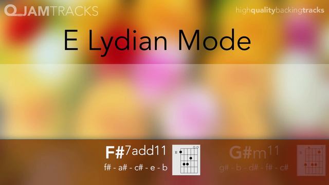 Steve Vai Style E Lydian mode Guitar Backing Track смотреть онлайн