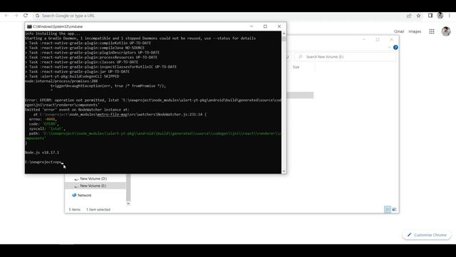 React Native NPX Start Error | EPERM Operation Not Permitted lstat | Issue Resovled | Urdu Hindi смотреть онлайн