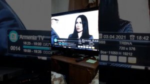 Армянские телеканалы снова настроил.7 каналов.