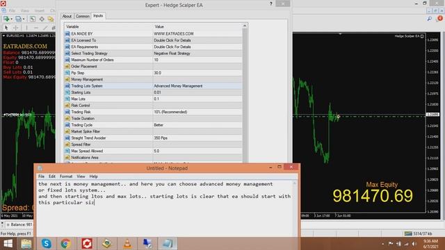 MT4 Forex Hedge Scalper EA (New Version Inputs Explanation by www.eatrades.com) смотреть онлайн