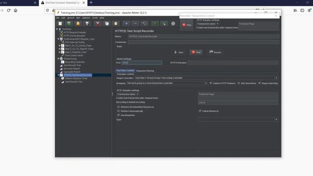 Chapter 11 Recording https using JMeter ( Importing JMeter Certificate for https ) смотреть онлайн