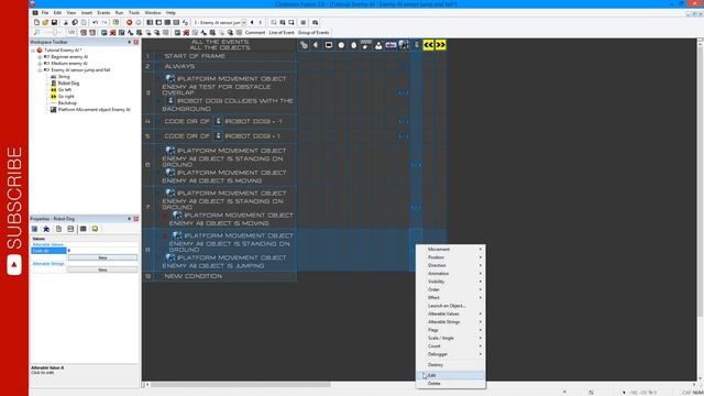 Tutorial ENEMY AI SENSOR JUMP AND FALL (Platformer) Clickteam Fusion 2.5 смотреть онлайн