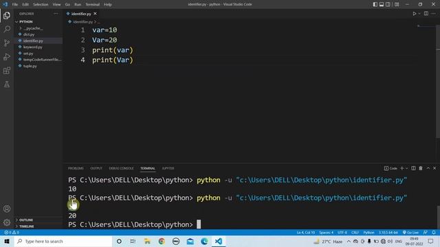 Python Identifiers | Learn Coding смотреть онлайн