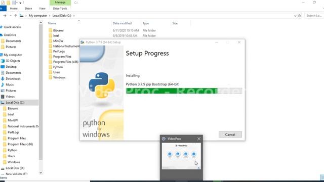installation of python with pygame for window 10 смотреть онлайн