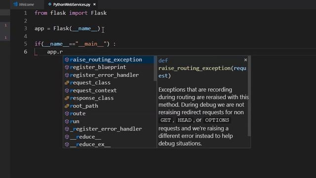 Python Web Service Hello World using Flask смотреть онлайн