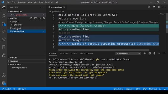 Git - Undo a Commit смотреть онлайн