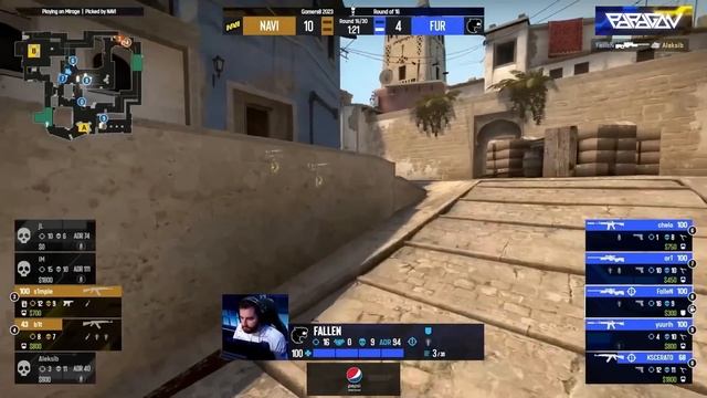 ПЕРВЫЙ МАТЧ НАВИ! NaVi Vs Furia - Gamers8 2023 - ЛУЧШИЕ МОМЕНТЫ CSGO