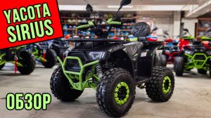 Детский квадроцикл на бензине Yacota Sirius LD от Квадробазы