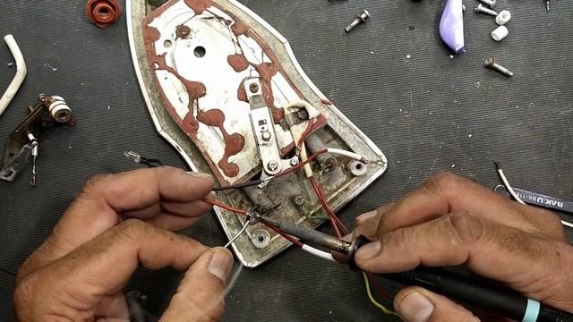 [391] How to Repair Electric Iron at Home / Steam Iron / Wiring Connection of Electric Iron смотреть онлайн