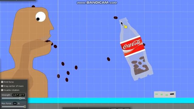 Algodoo|DON'T MIX COLA WITH MENTOS смотреть онлайн