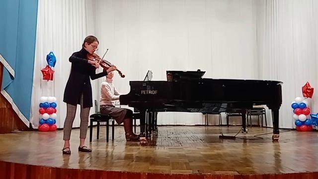 Уфимцева Евгения, скрипка, 13 лет, ГБОУ ДО Иркутская областная детская школа искусств смотреть онлайн