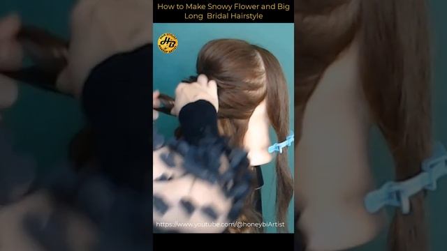 How to make Snowy Baby`s Breath flowers and big long bridal hair. 如何製作新娘滿天星发夹頭飾. смотреть онлайн