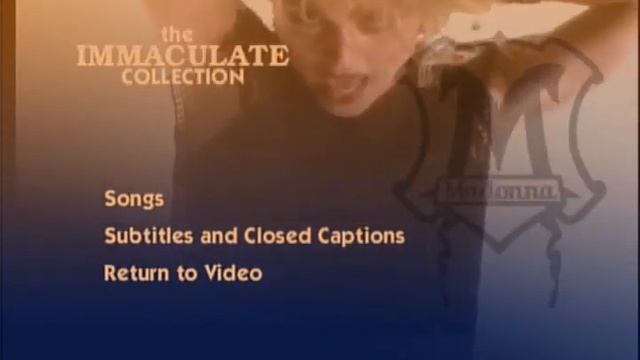 Madonna - Immaculate Collection - 00 - DVD Menu.mkv смотреть онлайн